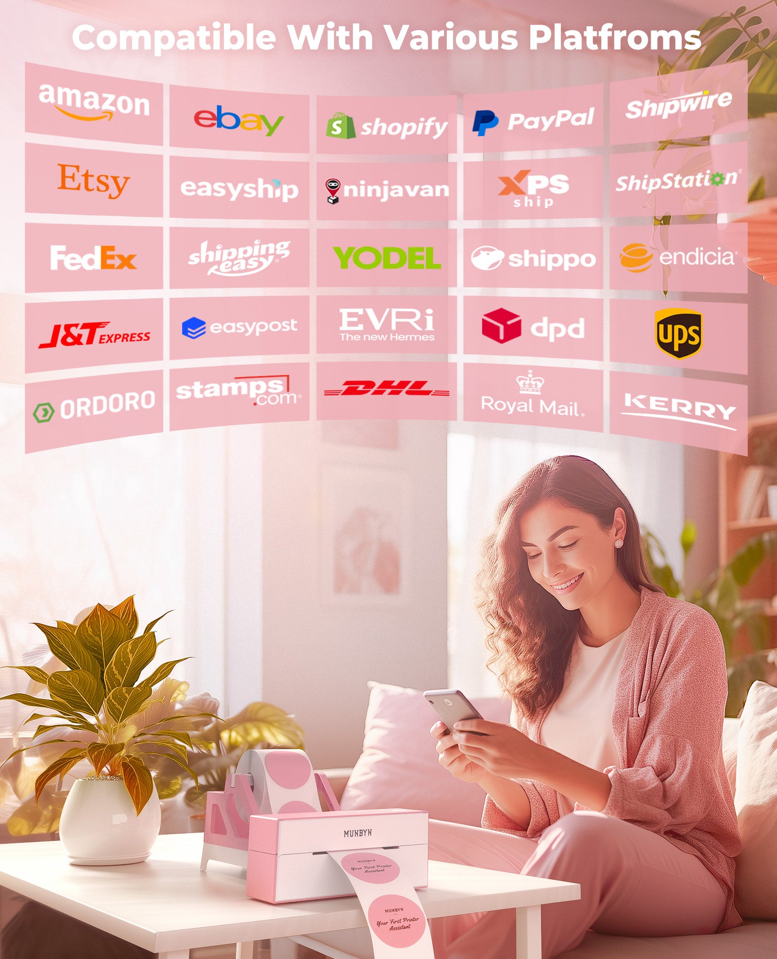 Got Free 129B Thermal Printer