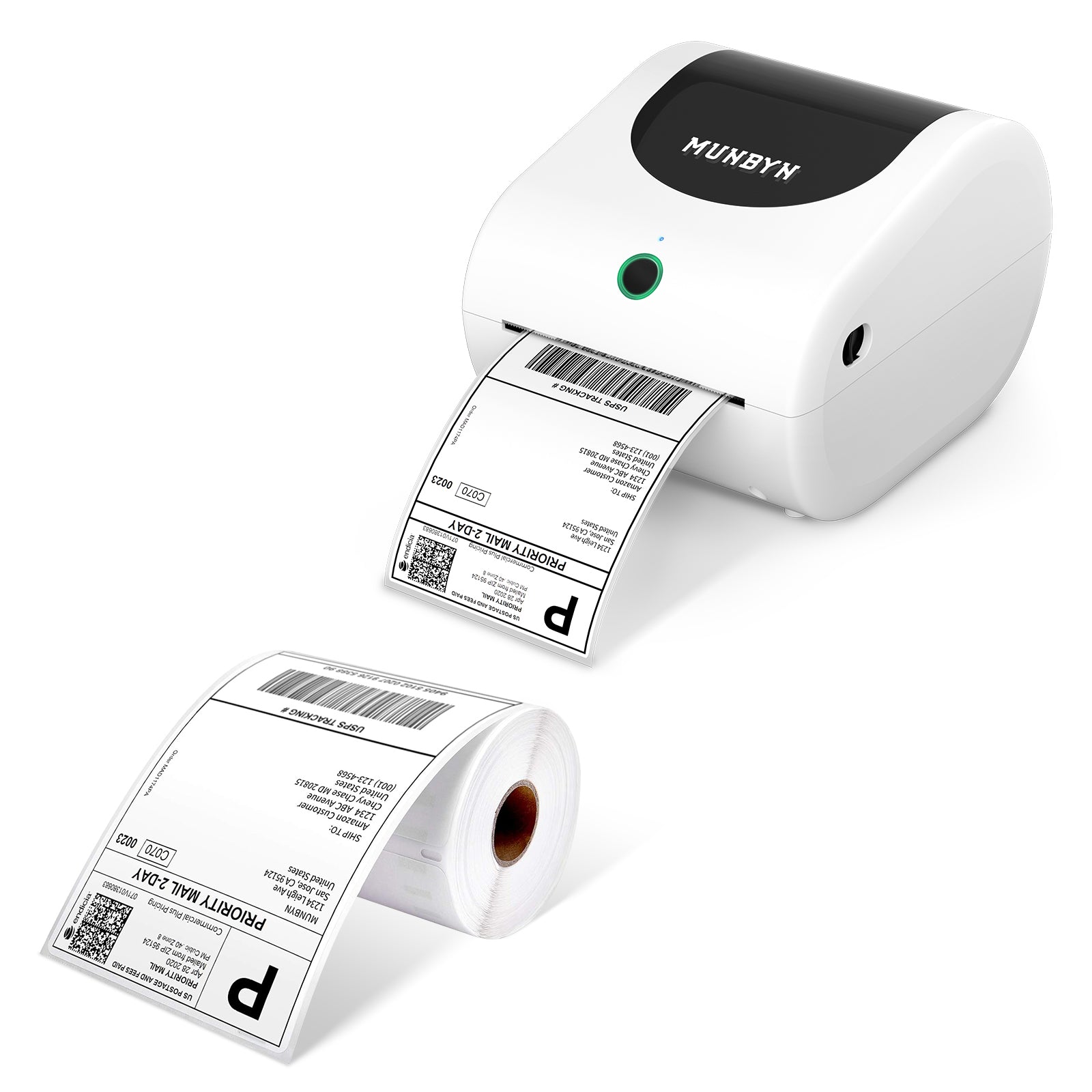 MUNBYN RW411B Bluetooth Shipping Label Printer Kits