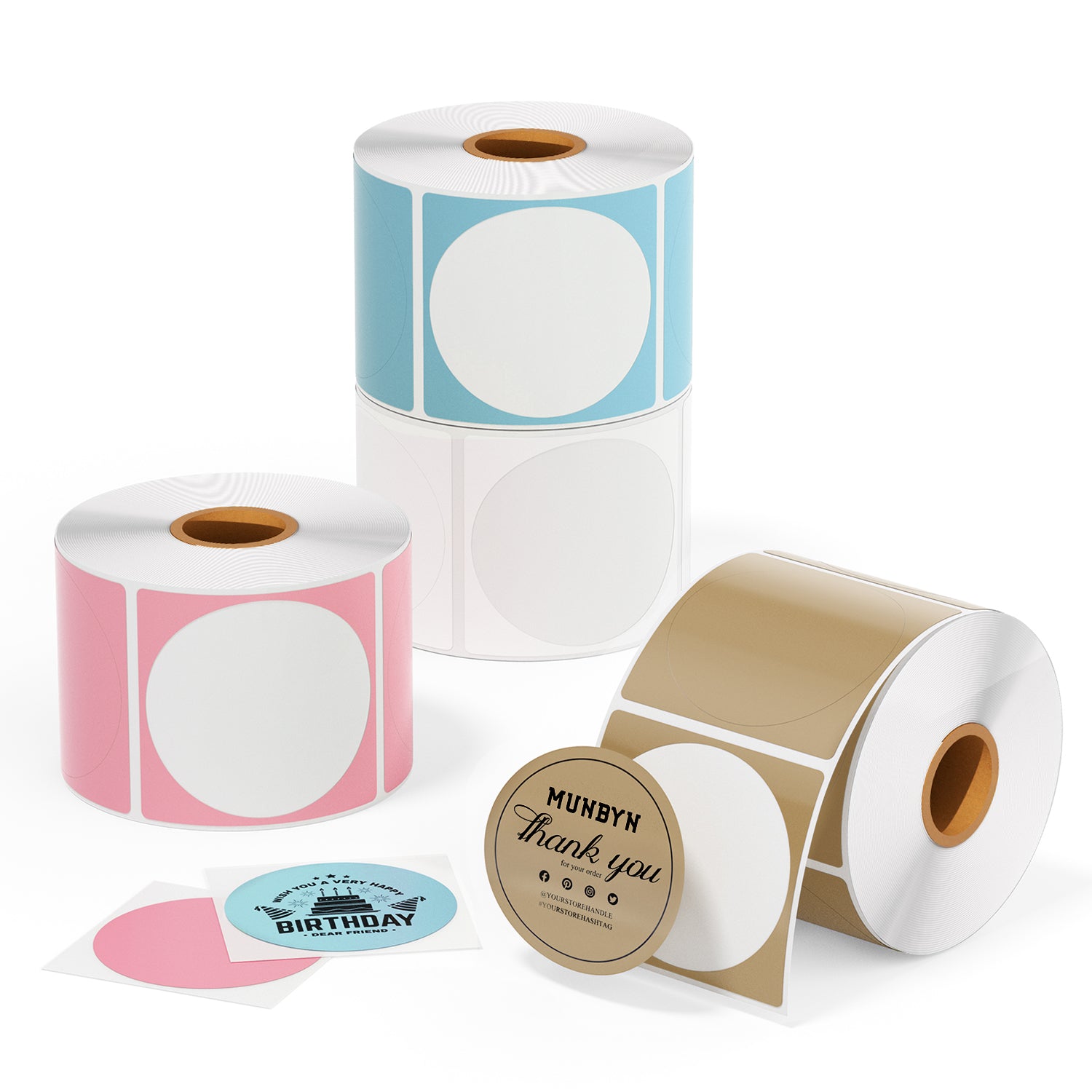 2" Circle Color Labels Kit