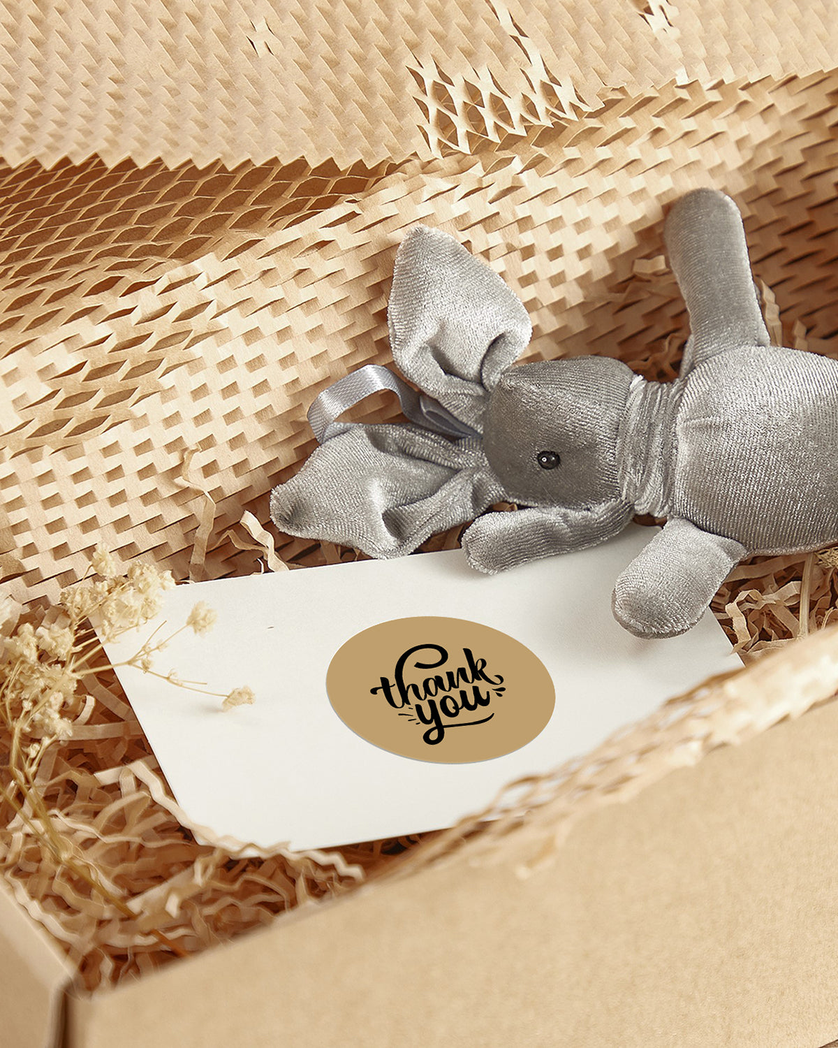 2" Circle Kraft Labels