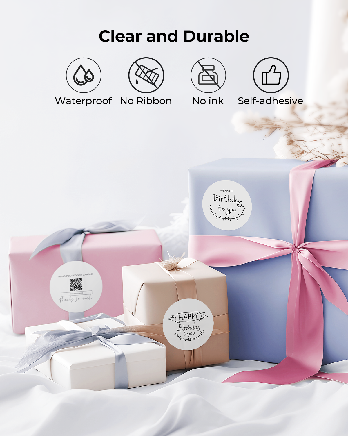 2" Circle Labels Mix Pack