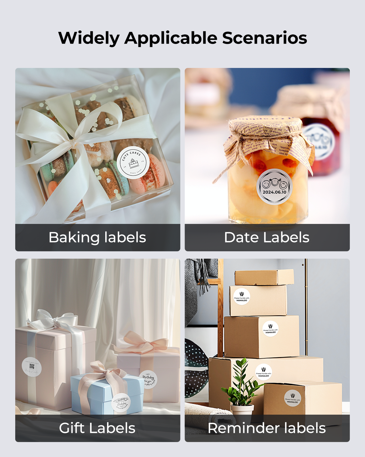 Supplement Packaging Label Kit