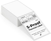 MUNBYN 4"x6" Direct Thermal Shipping Labels, 5-Proof Label Paper for Thermal Printers