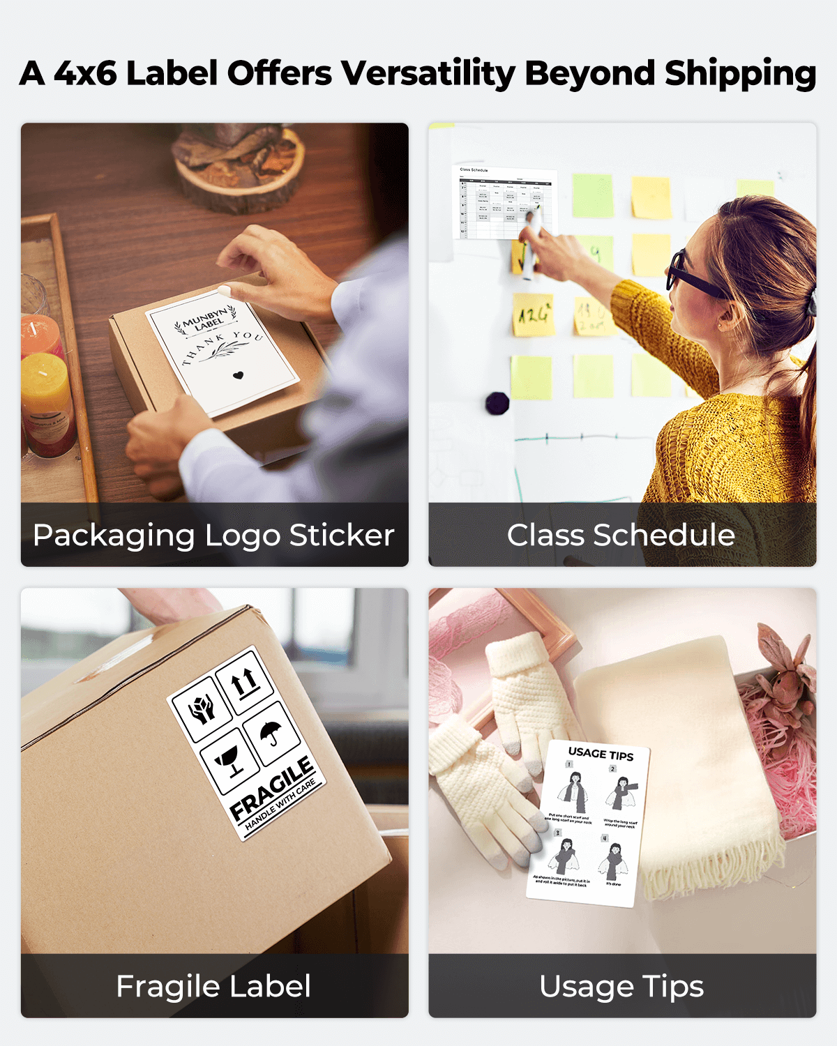 Supplement Packaging Label Kit