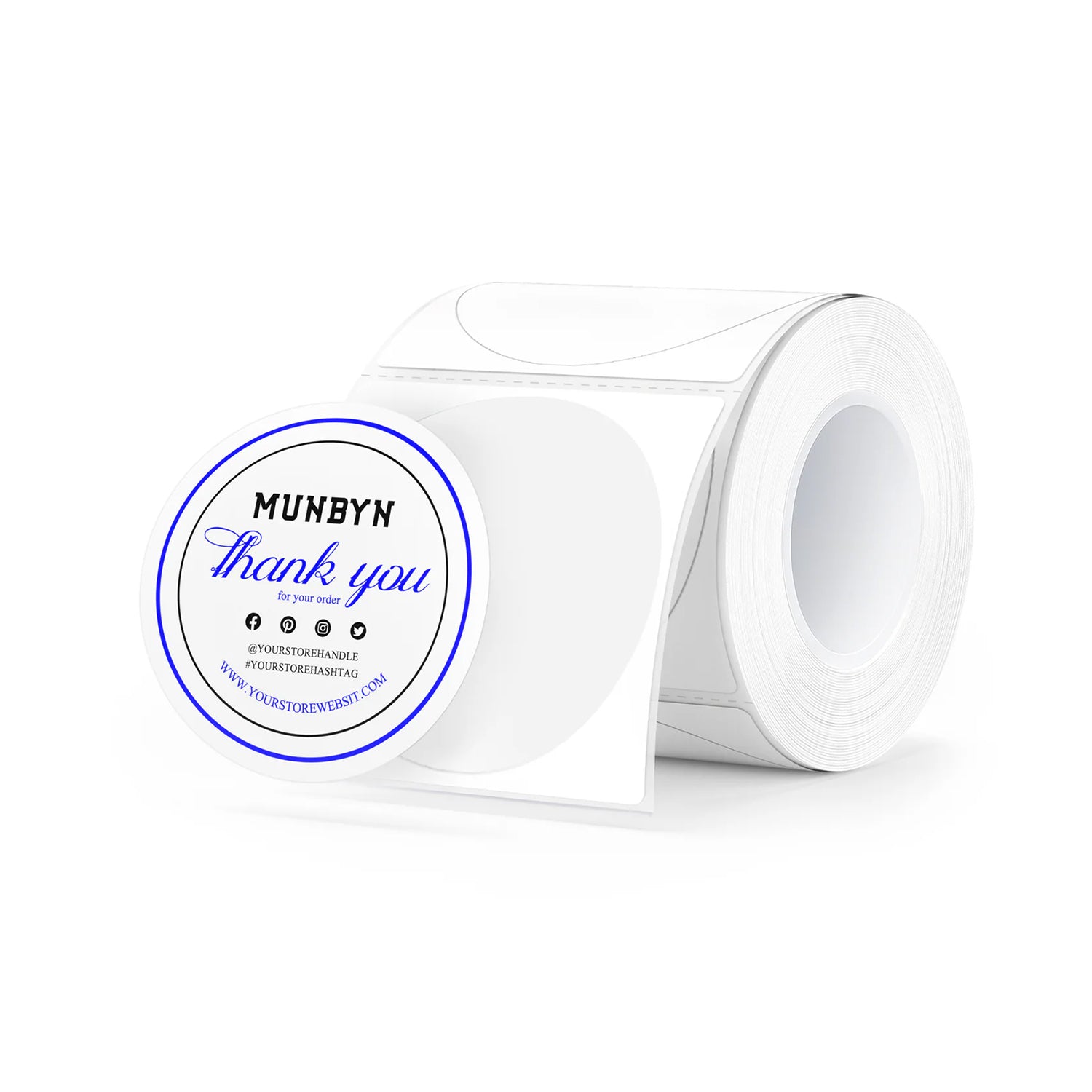 2" Dual Color Labels