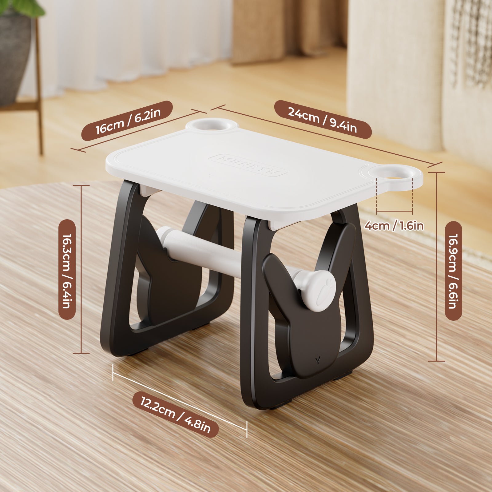 MUNBYN 3 in 1 Label Holder for Roll and Fan-Fold Labels