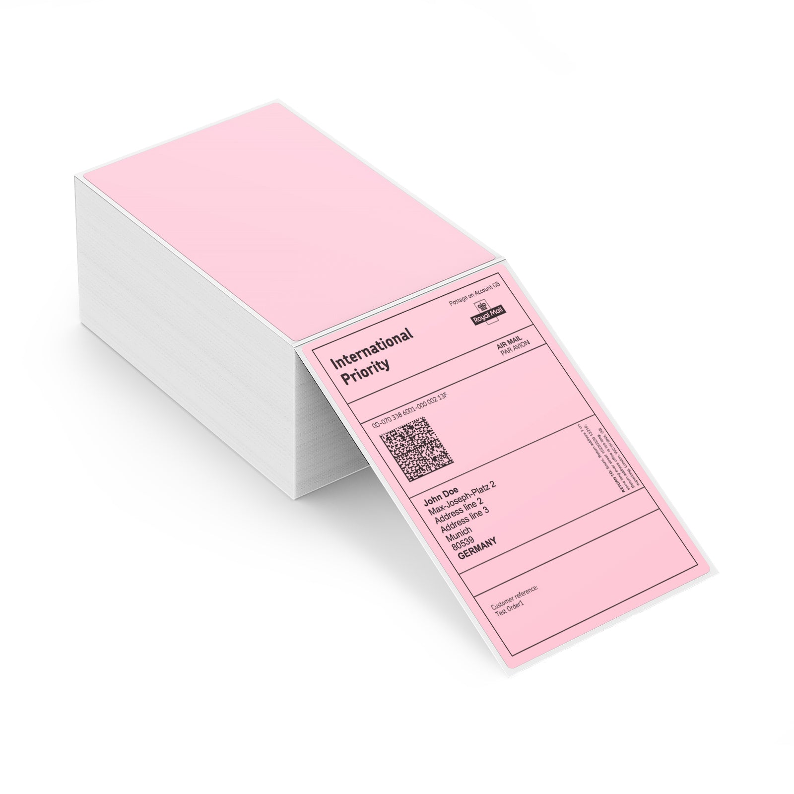 4" x 6" Fan-Fold Labels