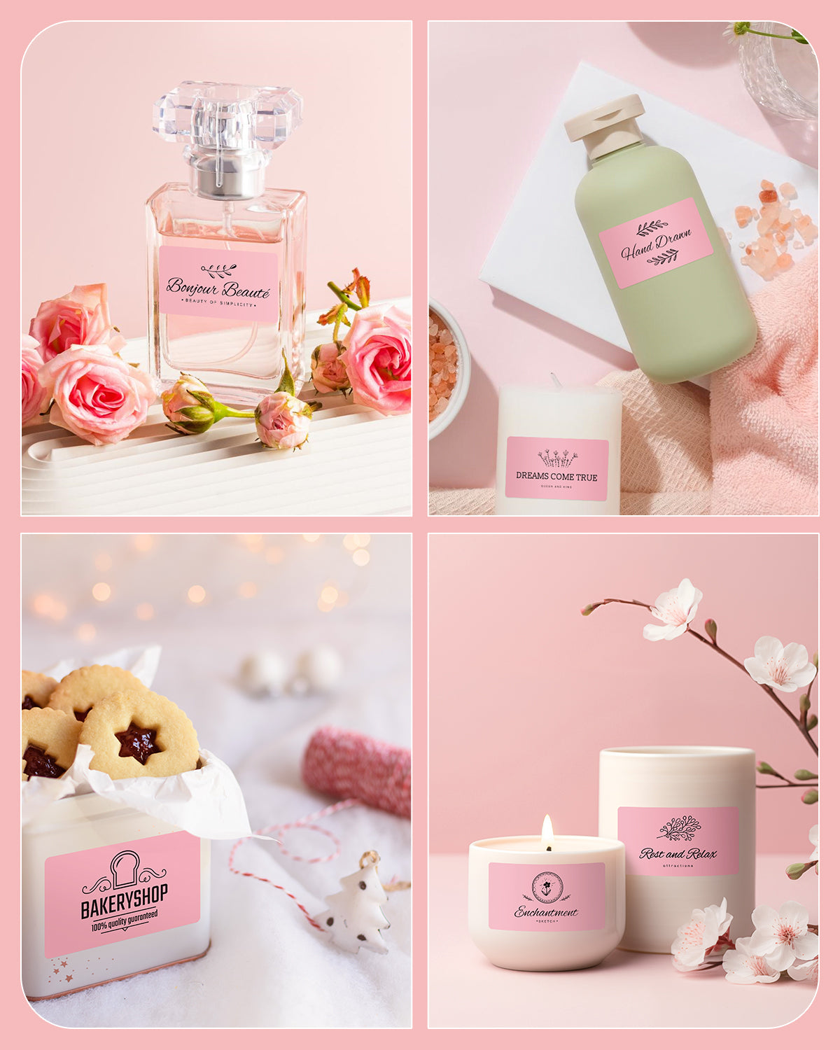 Rectangle Labels Mix Pack