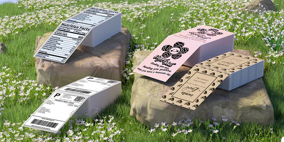 MUNBYN Eco-Friendly shipping labels