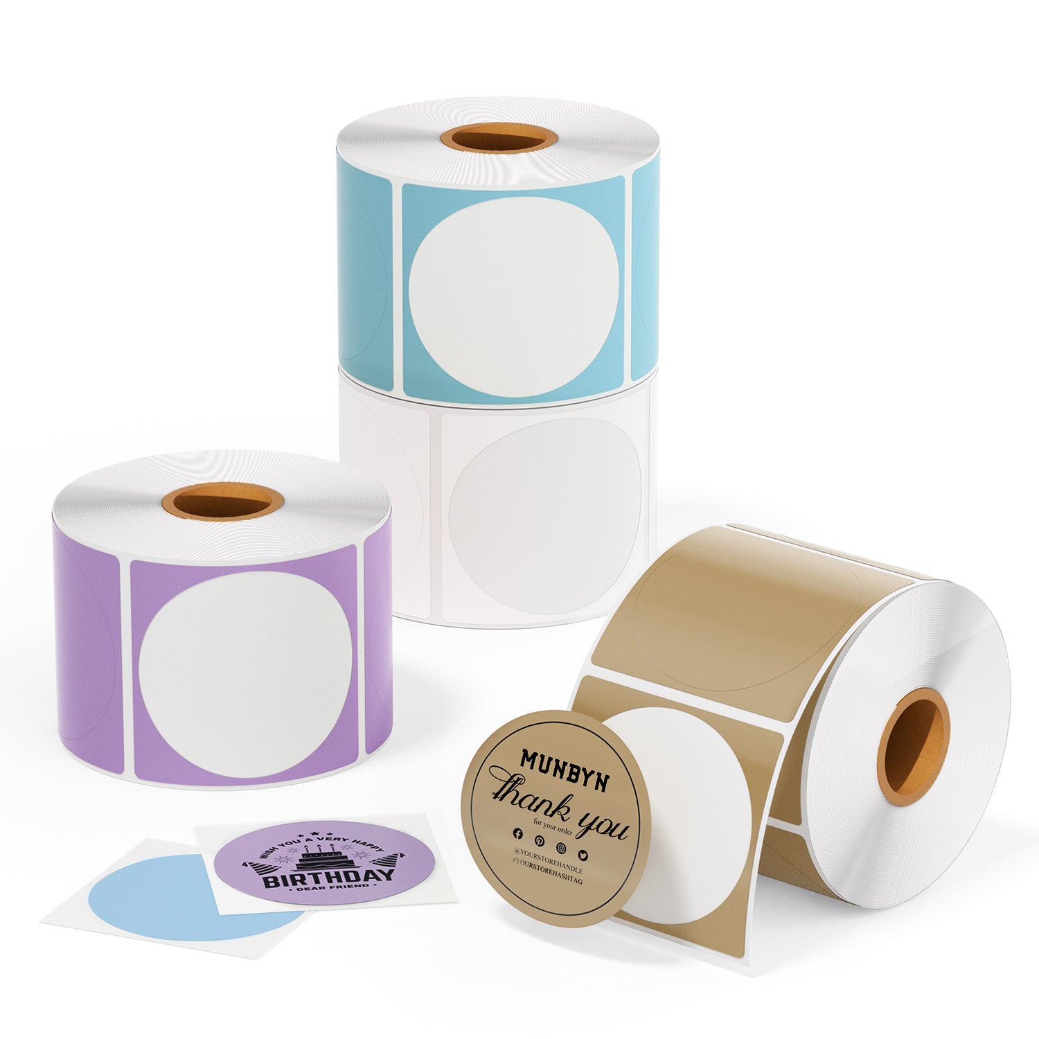 2" Circle Color Labels Kit