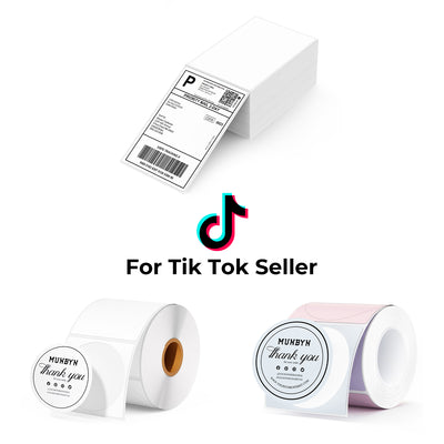 MUNBYN TikTok Fast Fulfilment Label Kit for Creator Shops