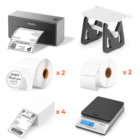 MUNBYN Bluetooth Thermal Label Printer 129B Kits