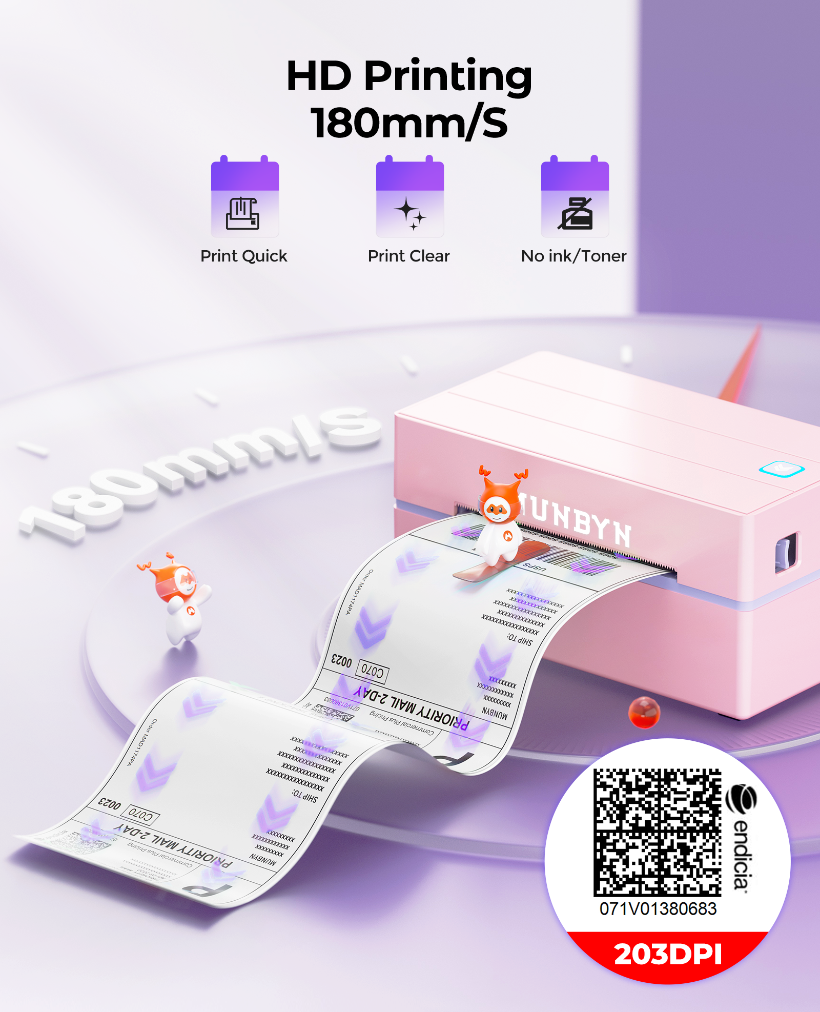 RealWriter 130B Thermal Printer