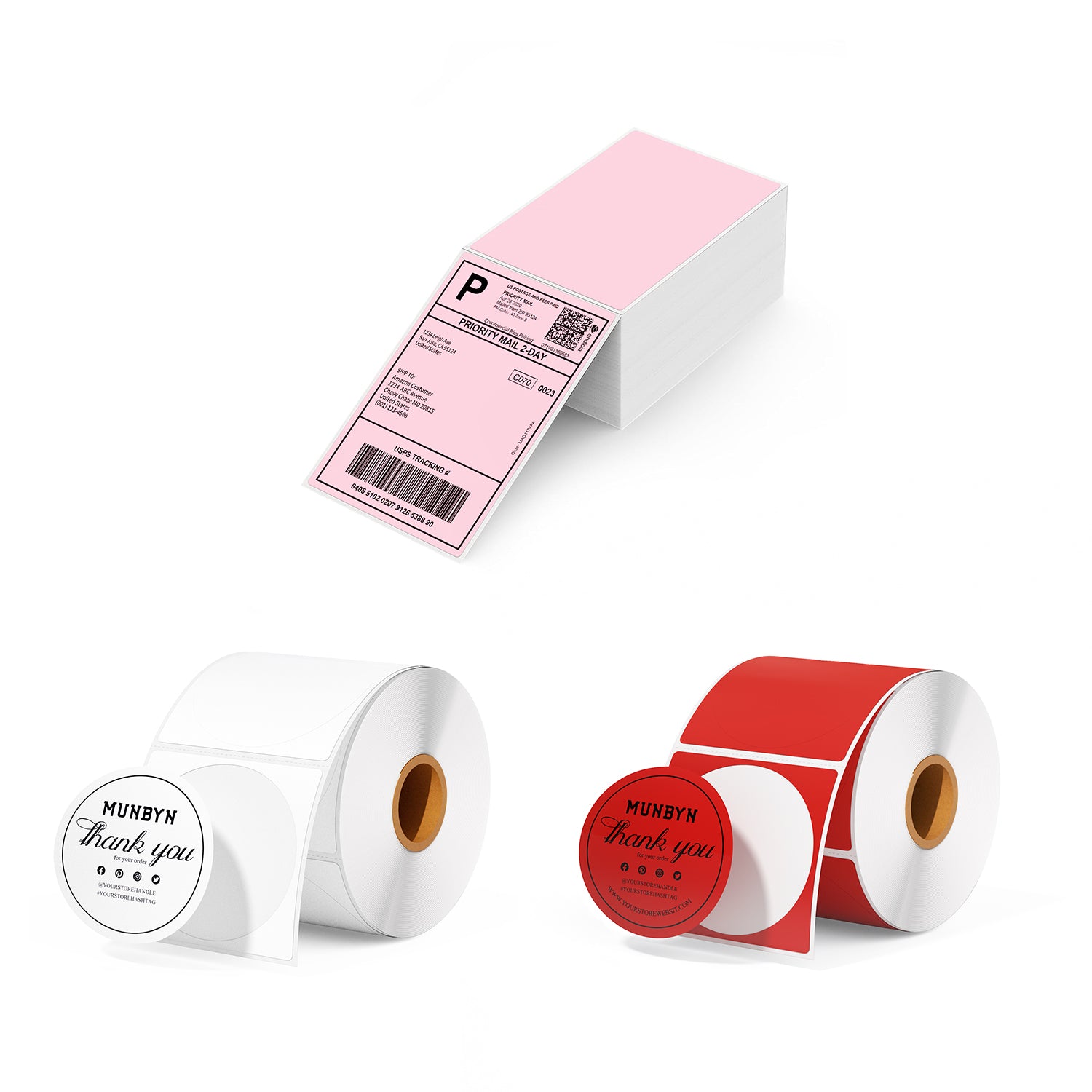 Candle Branding Label Kit Custom Packaging