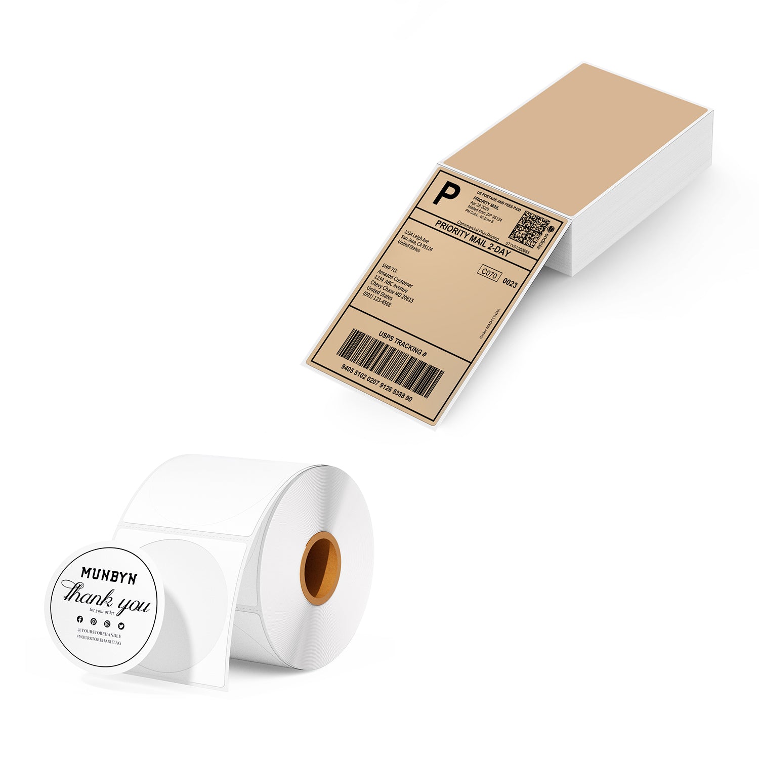 Candle Packaging Label Kit Custom Packaging