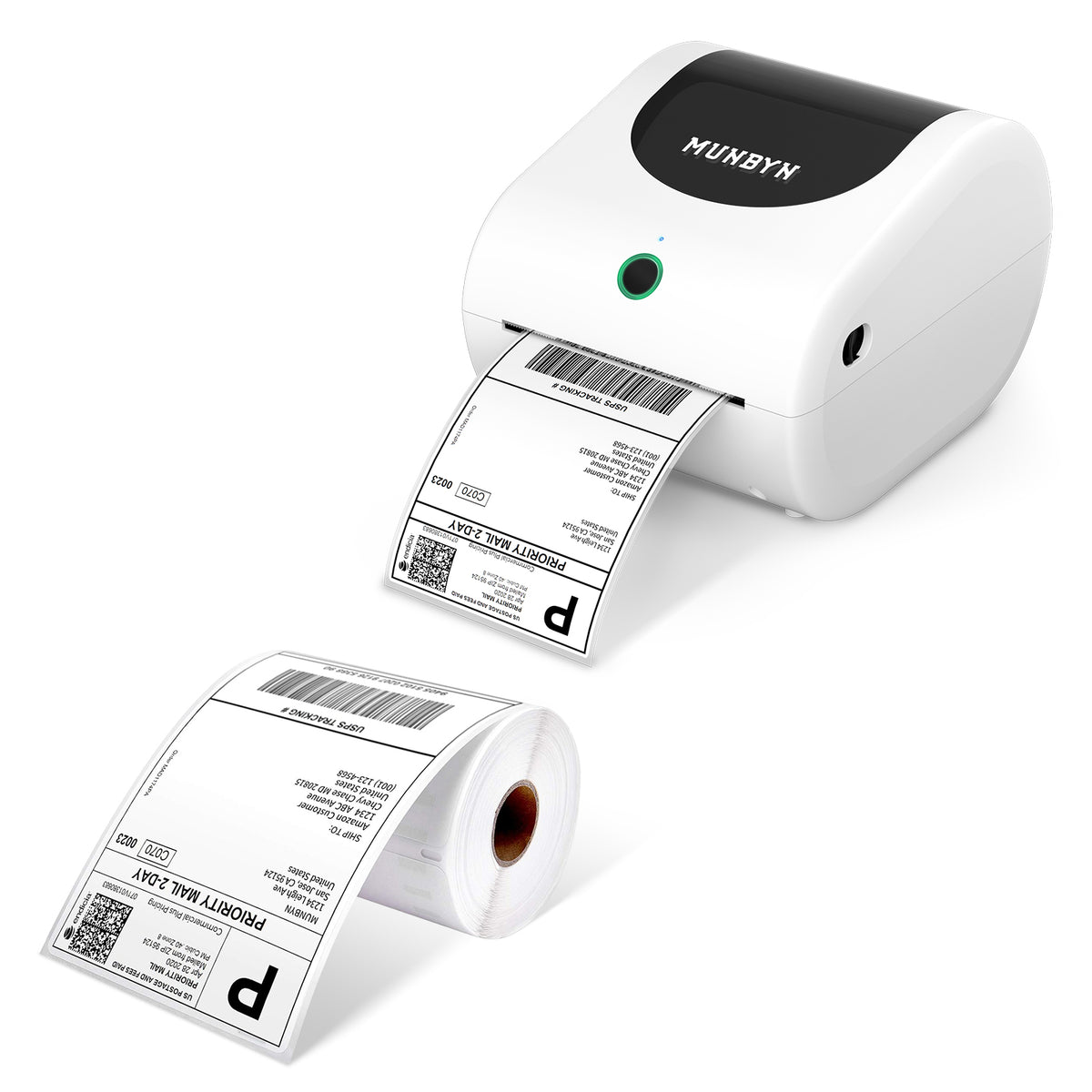 MUNBYN RW411B Bluetooth Shipping Label Printer Kits