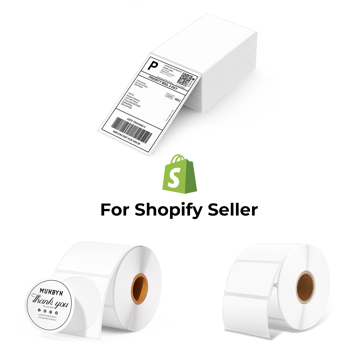 Shopify Starter Label Kit Shipping Branding