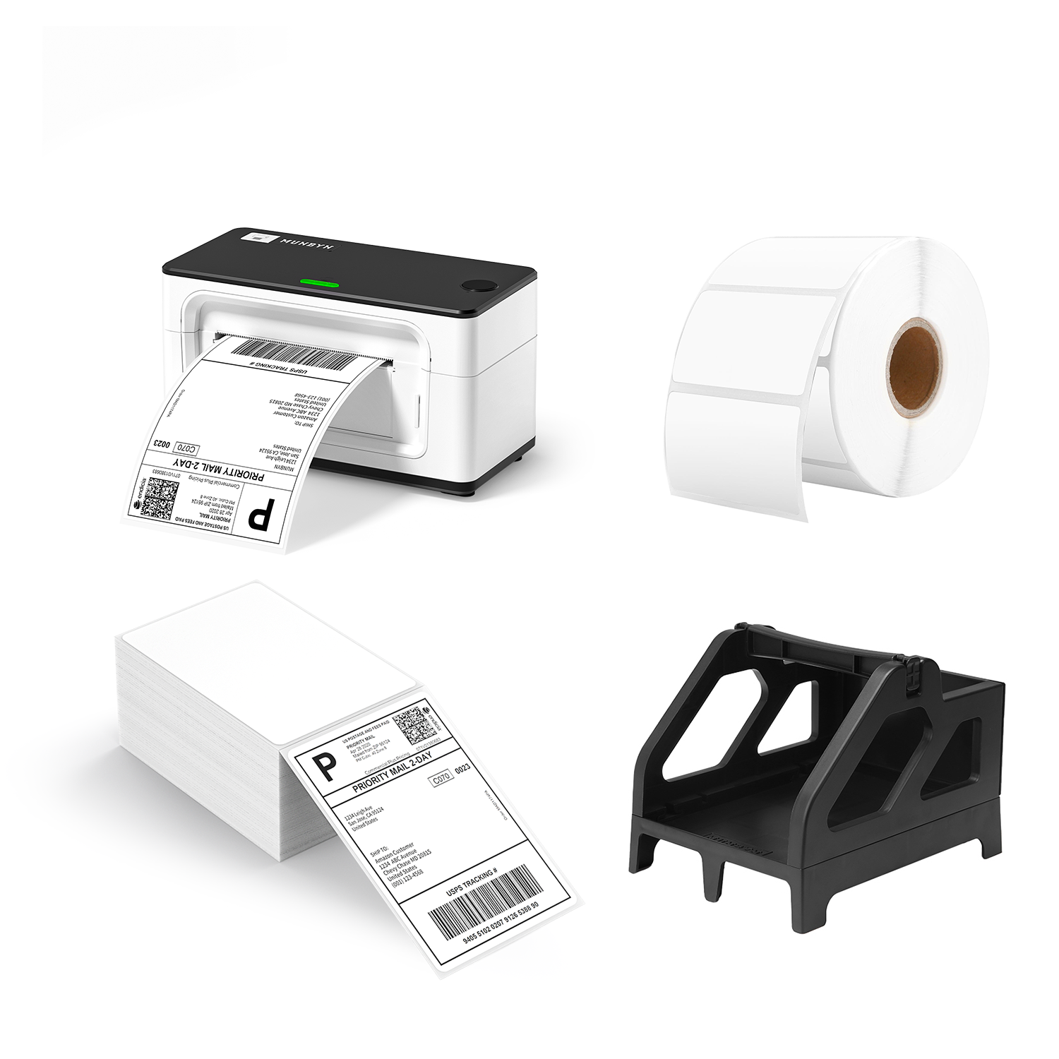 MUNBYN RealWriter 941 AirPrint Thermal Label Printer Kit