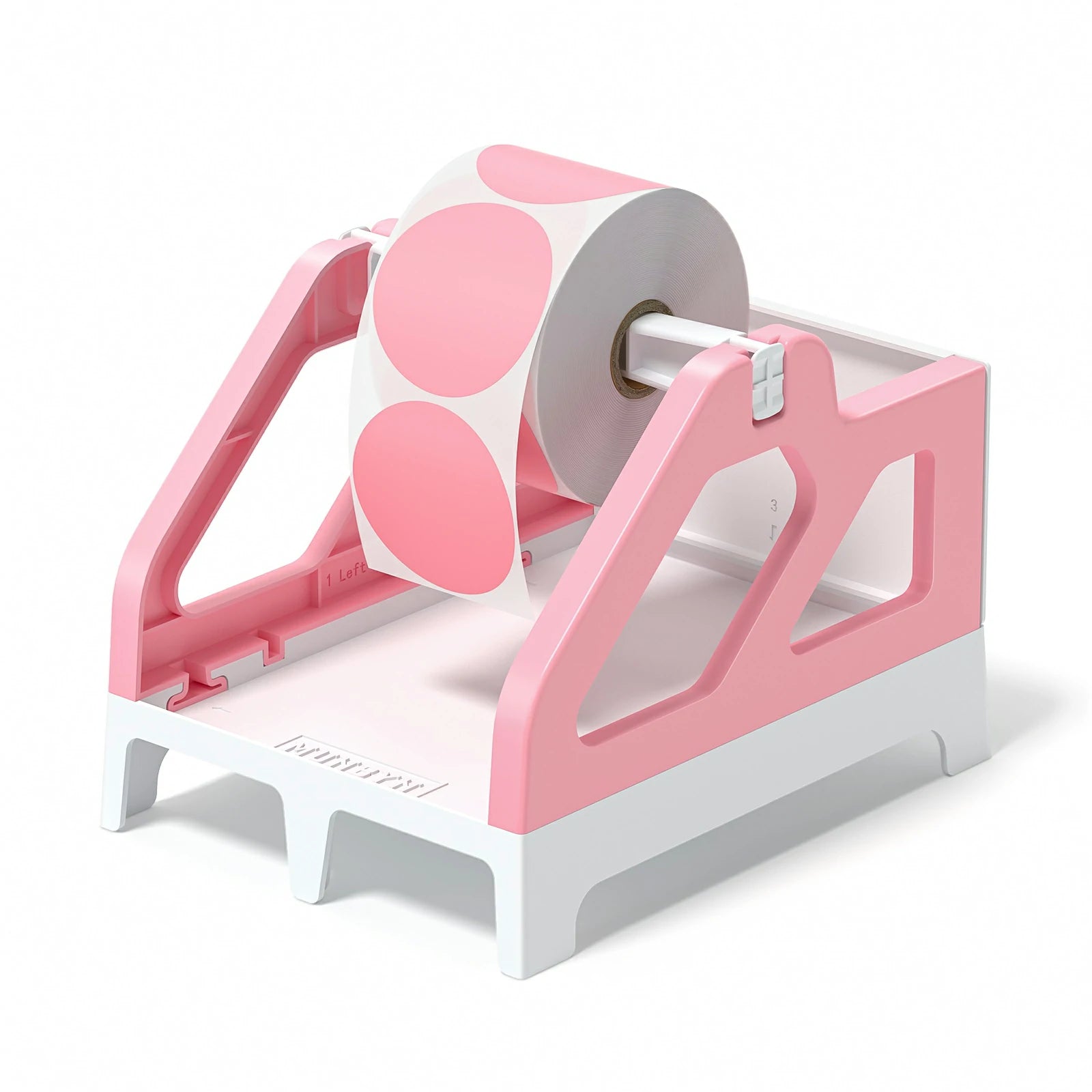 MUNBYN pink label holder is easy to assemble