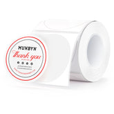 MUNBYN Round Dual Color Red&Black Thermal Labels 150/Roll