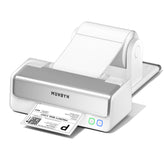 MUNBYN RealWriter 405B Replaceable Print-Head Bluetooth Thermal Printer with Label Holder