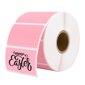 MUNBYN 2.25"x1.25" pink thermal labels are environmentally friendly and can be recycled.