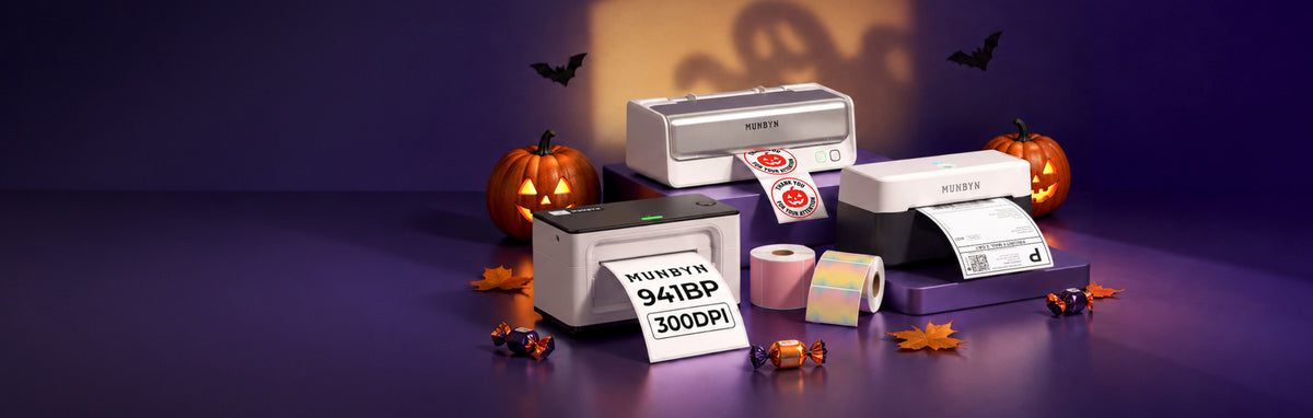 MUNBYN Prime Day Sale label printers, kits and business supplies