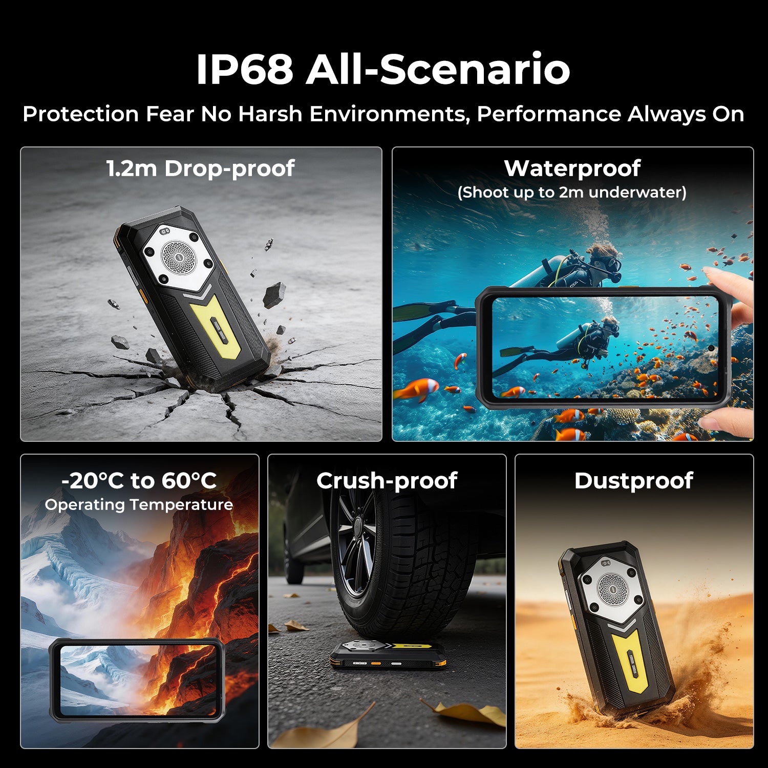 MT002 Rugged Phone
