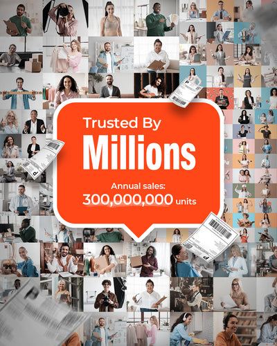 4" x 6" Fan-Fold Labels