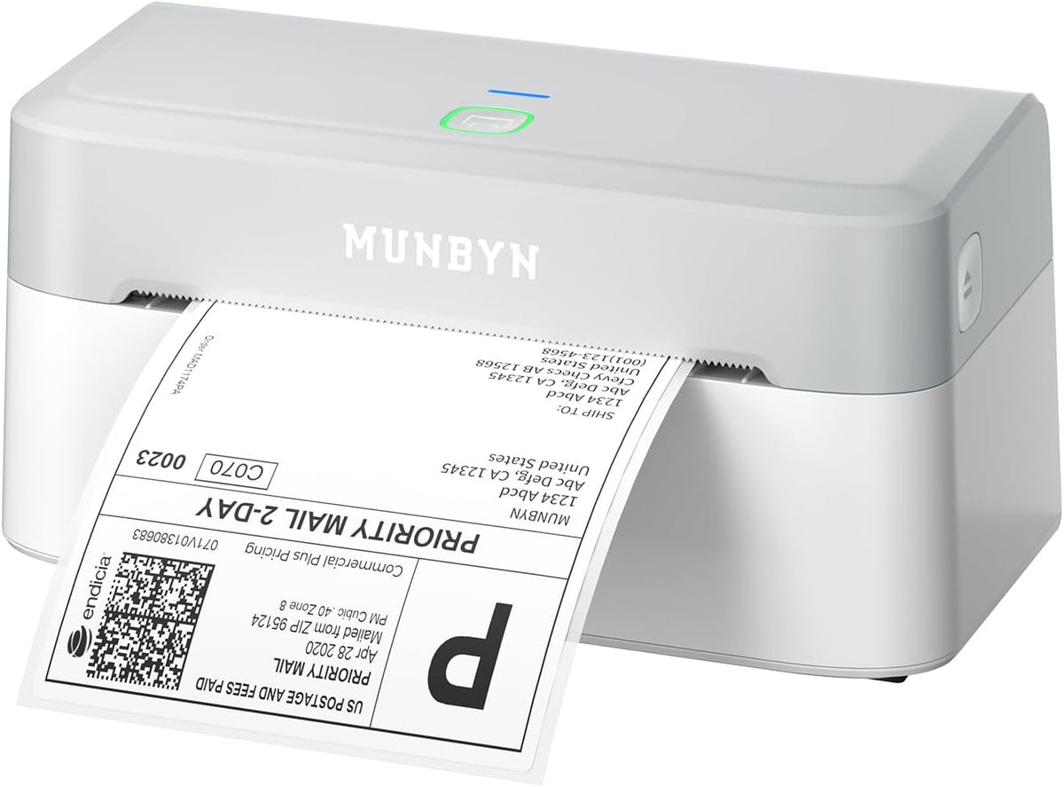 MUNBYN RealWriter 403B Bluetooth Thermal Label Printer