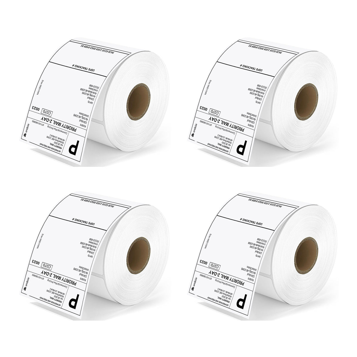 4x6 Direct Thermal Shipping Roll Labels Kit