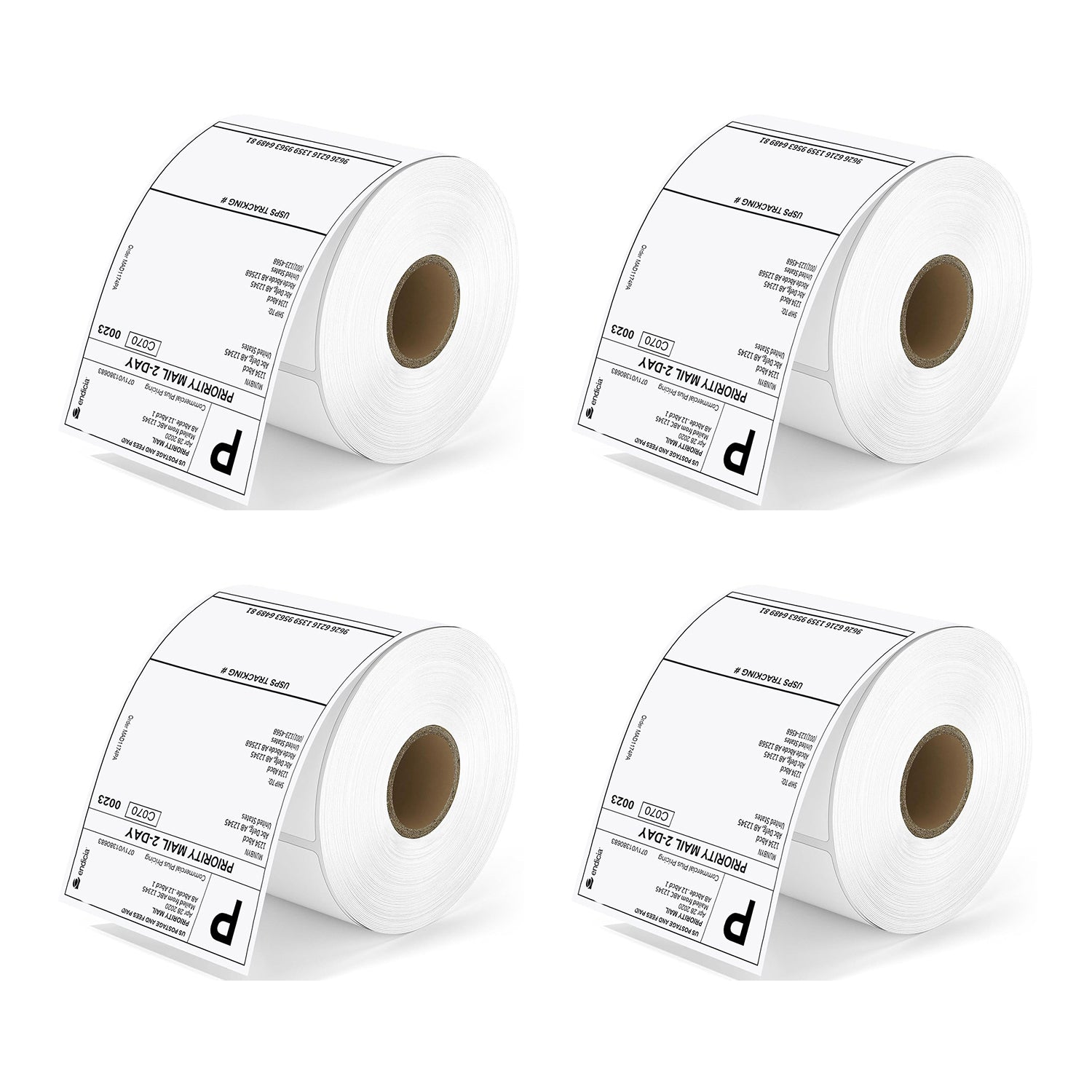MUNBYN 4x6 Direct Thermal Shipping Roll Labels Kit