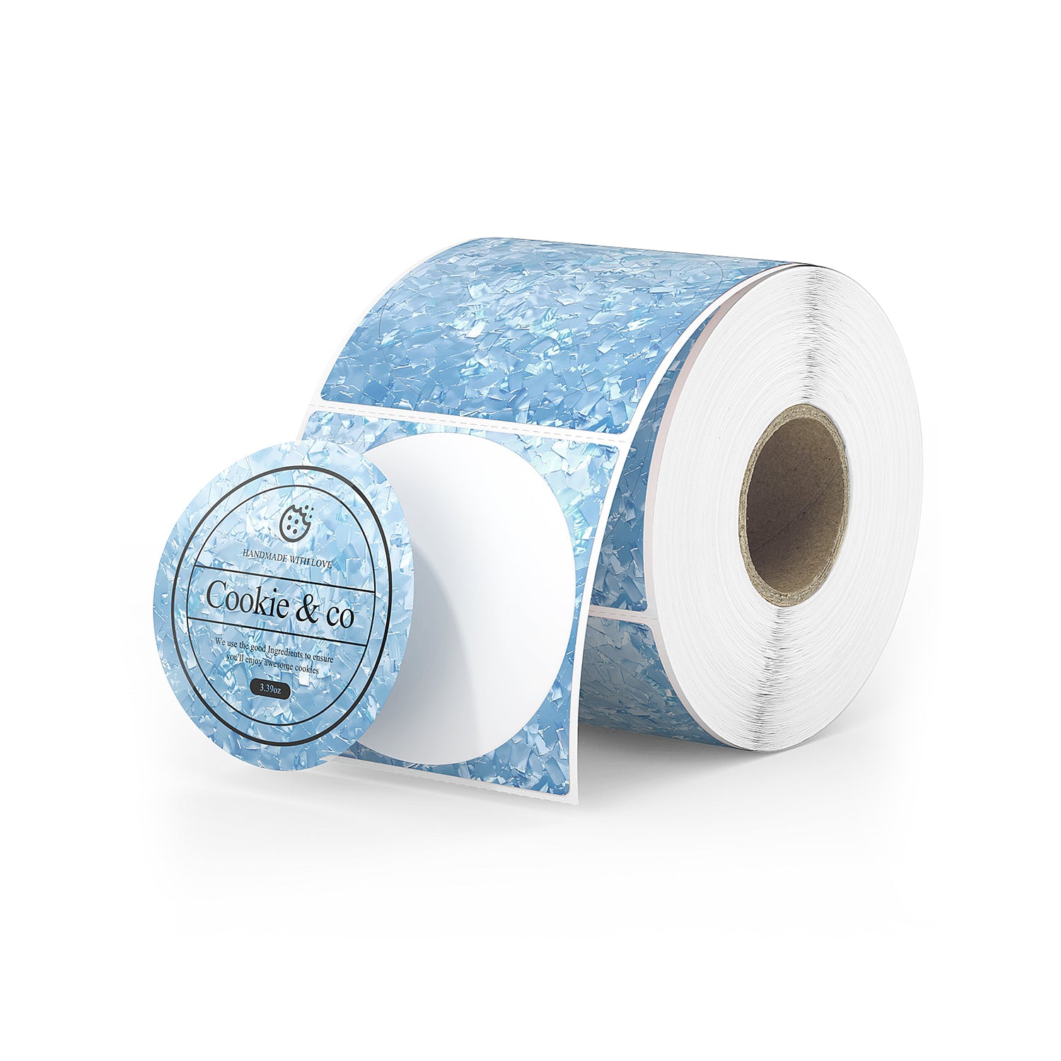 MUNBYN Shell Pattern Direct Thermal Labels