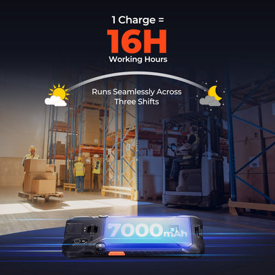 MUNBYN barcode scanner with long working hours