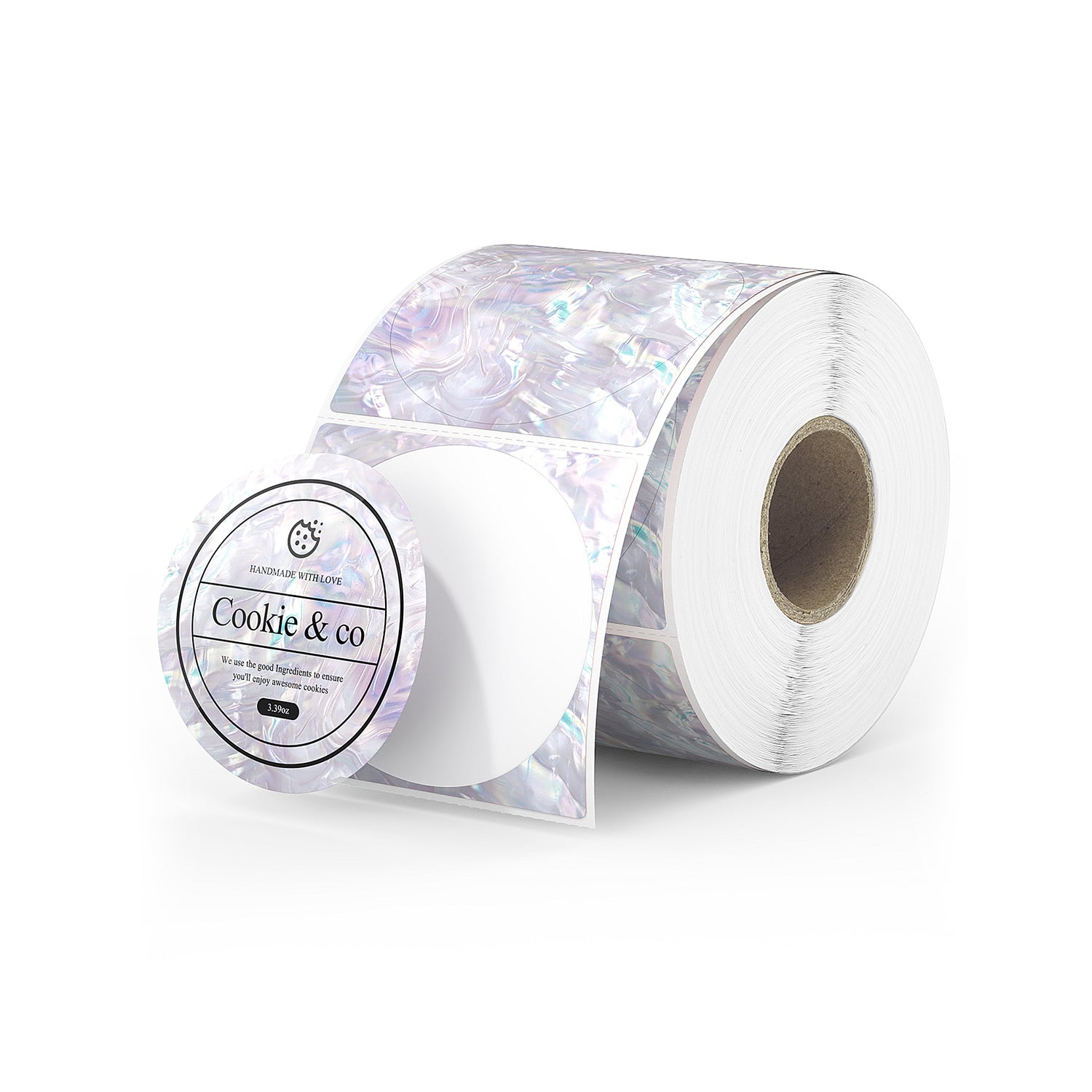 MUNBYN Shell Pattern Direct Thermal Labels