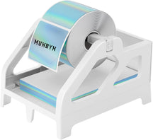 MUNBYN Roll and Fan-Fold 2 in 1 Label Holder for Printer