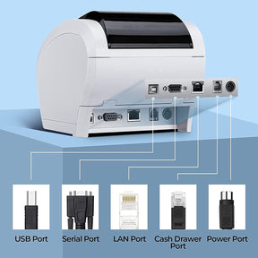 80MM Android Wi-Fi Thermal Receipt Printer ITPP047P-USEW