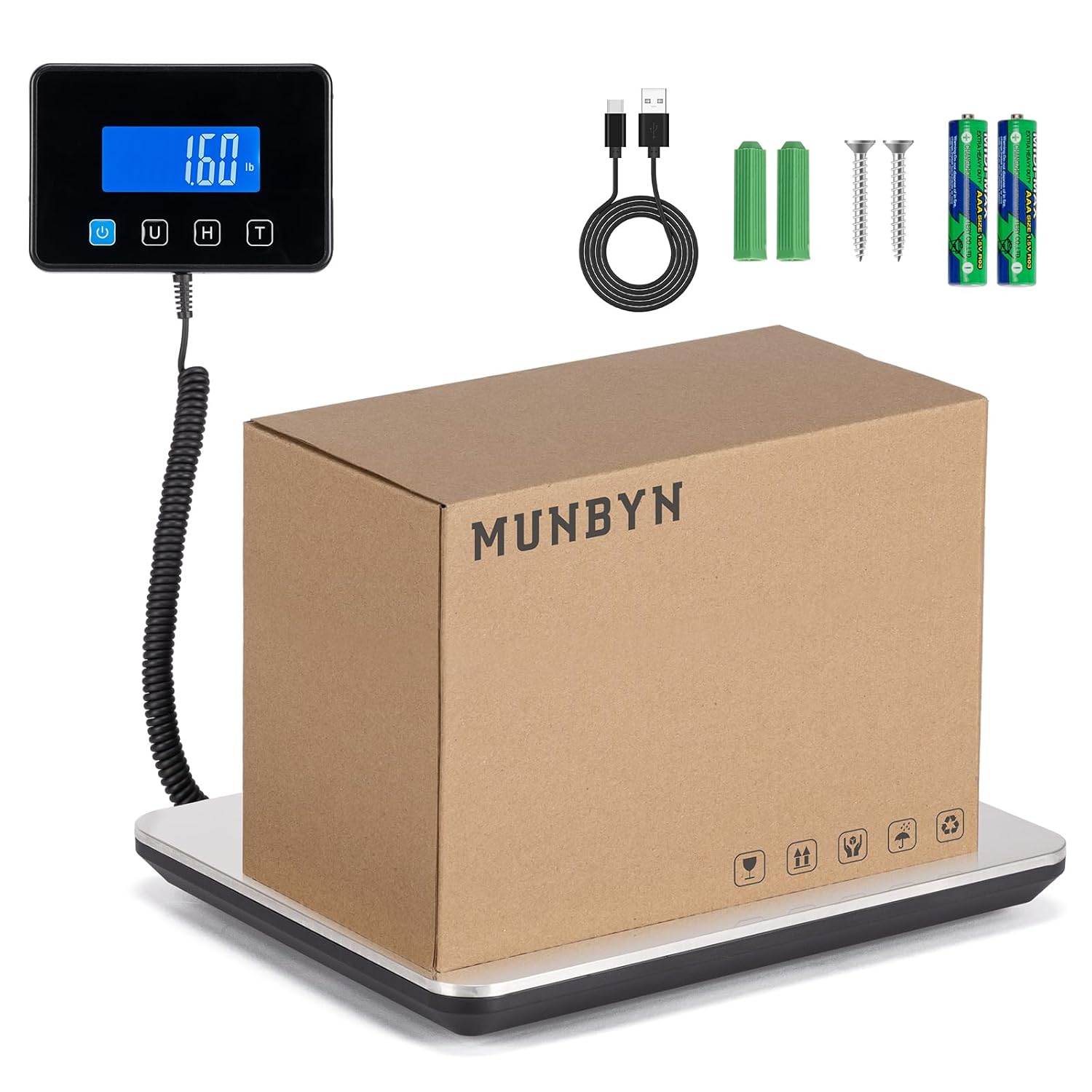 MUNBYN Digital Postal Scale