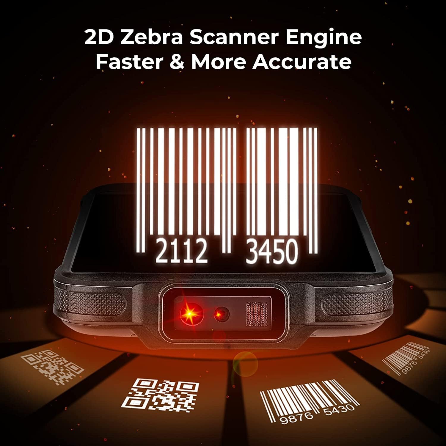 MUNBYN 086P Android 11 WiFi 6 Barcode Scanner