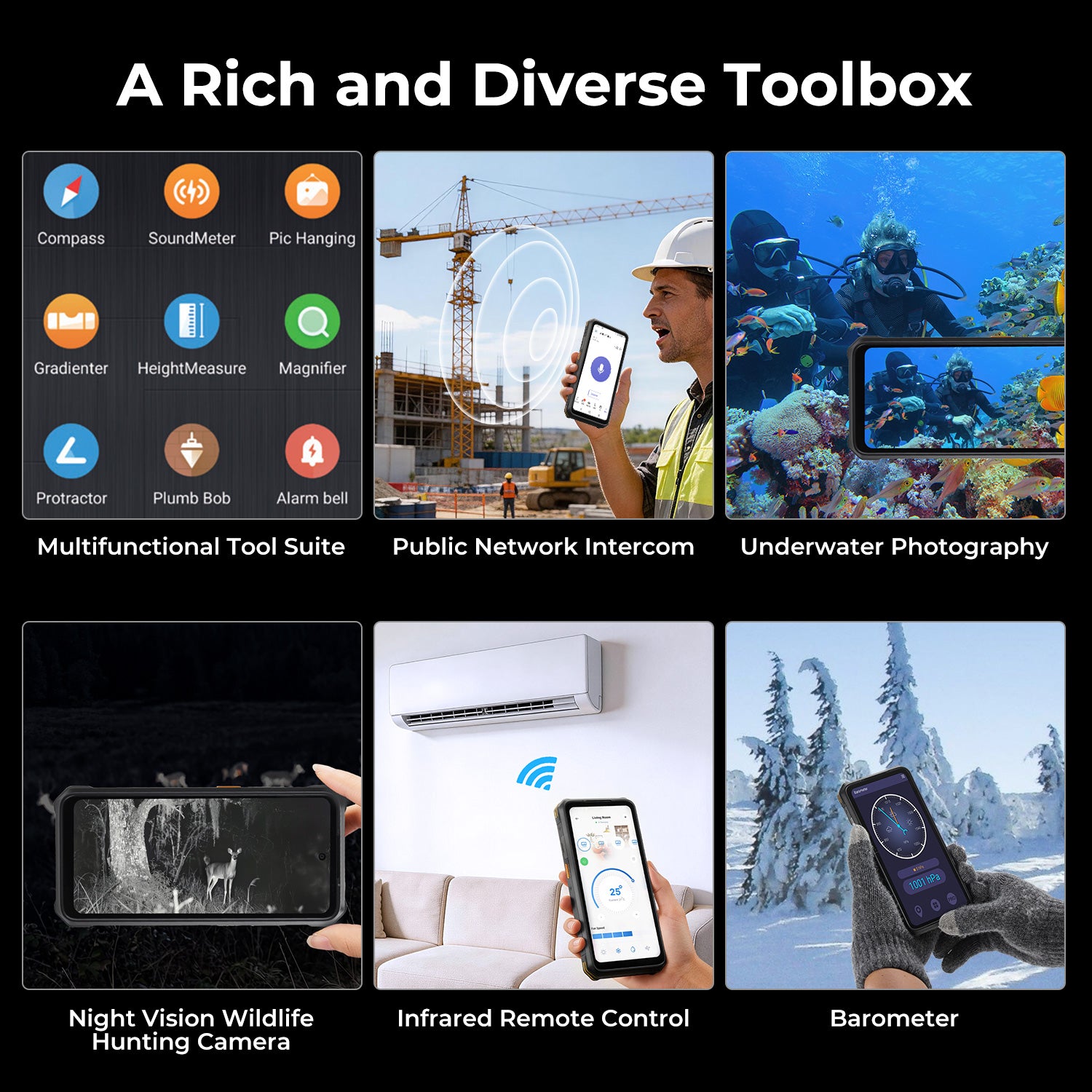 MT002 Rugged Phone