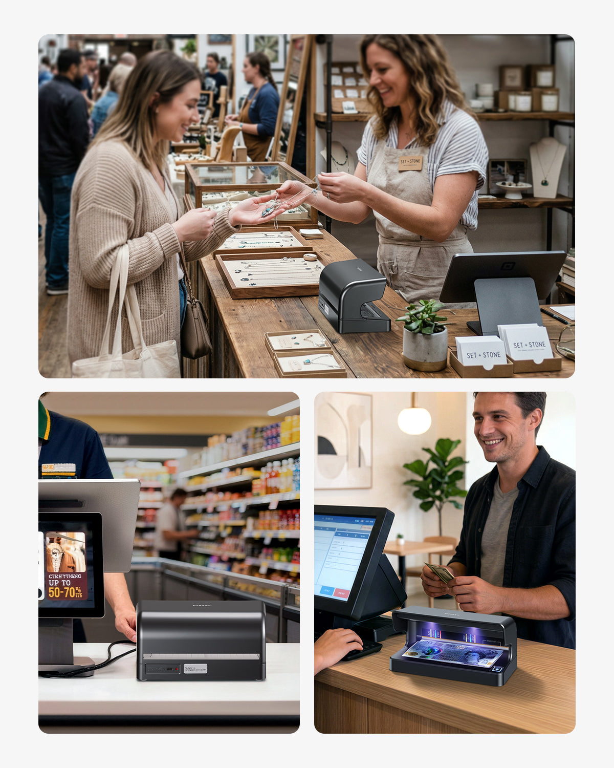 MUNBYN IMC26 Money Detector for Business Cash Verification