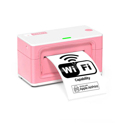 Pink label printer 941AP with a WiFi capability label