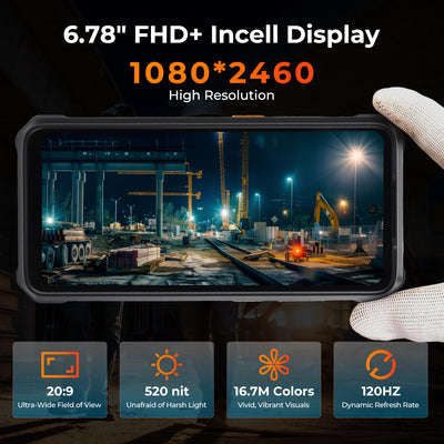 MUNBYN MT002 Rugged Phone for Field Operations
