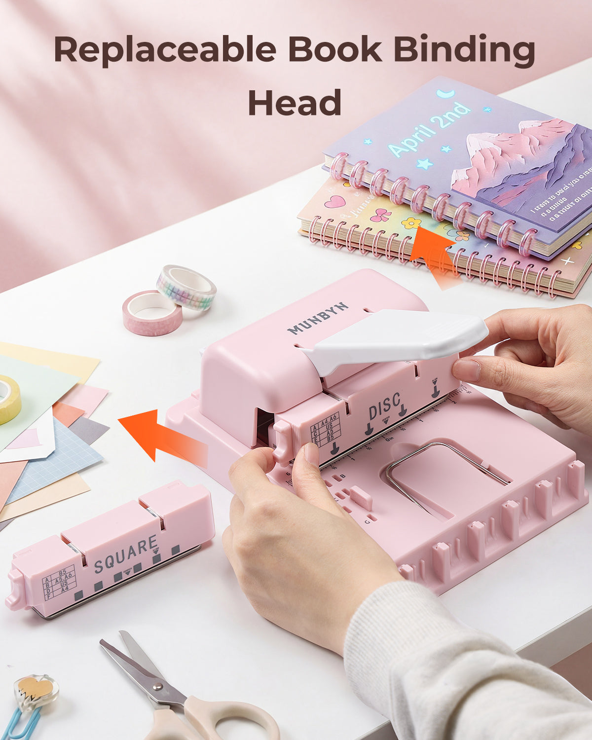 MUNBYN FB001 Multi Binding Machine for Office Documents