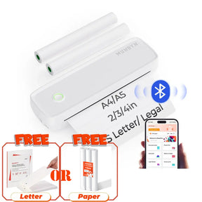 MUNBYN ITP04 A4 Portable Inkless Thermal Printer