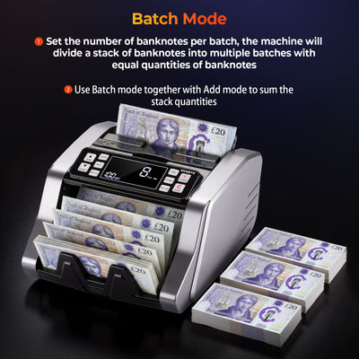 MUNBYN IMC20 Money Counter Machine