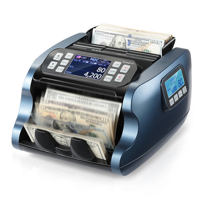 MUNBYN IMC22 Mixed Denomination Money Counter Machine for Business & Merchant