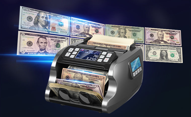 IMC22 Mixed Denomination Money Counter Machine