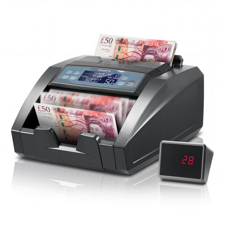MUNBYN IMC27 Money Counter Machine with External LED Display