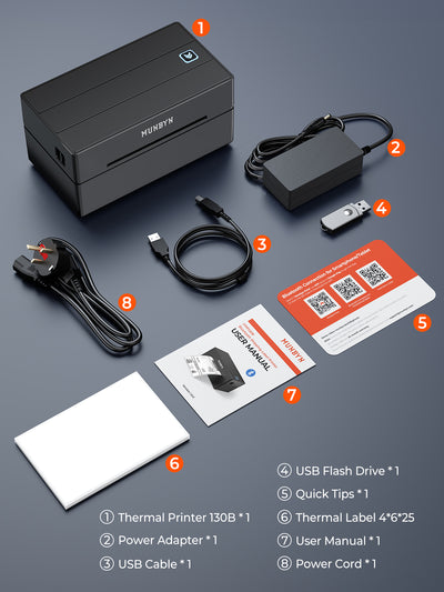 RealWriter 130B Thermal Printer